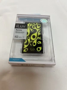 Apple Ipod Aurora Glow-in-the-Dark iLuv Case - Black/Yellow New in Box  - Picture 1 of 3
