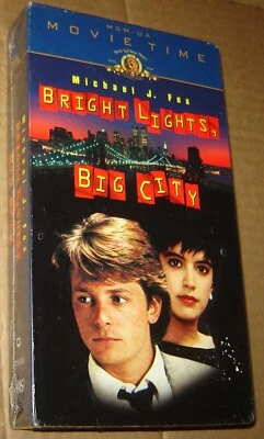 Bright Lights, Big City (VHS, 1996, Movie Time),NEW & SEALED,WITH MICHAEL J. FOX - Image 1 of 2