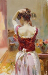 PINO Daeni Limited Edition Canvas " Isabella "  Signed Numbered COA D'Angelico - Picture 1 of 8