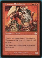 Dwarven Bloodboiler Judgment NM Red Rare MAGIC MTG CARD (ID# 231321) ABUGames