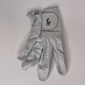 Vintage Golfhandschuh Herren Polo Ralph Lauren rechts weiß. " Größe Herren Small/Medium - Bild 1 von 5