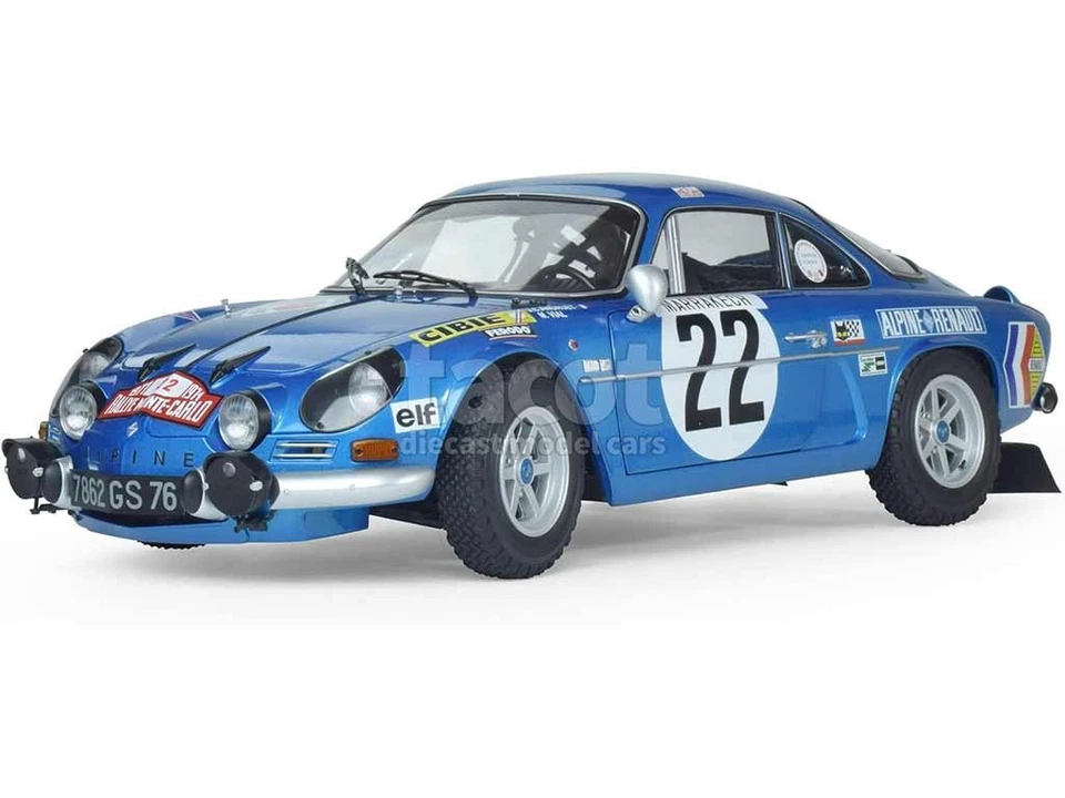 Alpine A110 1600 S Monte-Carlo 1971 - IXO 1/8