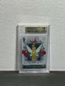 2023 WEISS SCHWARZ DISNEY 100 TINKERBELL SR FOIL S104-046S SR BGS 10 PRISTINE - Picture 1 of 2