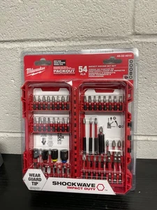 Milwaukee 48-32-4010 SHOCKWAVE Impact Duty Driver Bit Set - 54PC - Picture 1 of 2