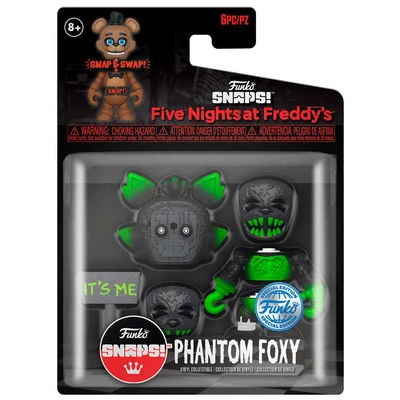 Figura Snaps! Five Nights at Freddys Phantom Foxy Exclusive - Imagen 1 de 2
