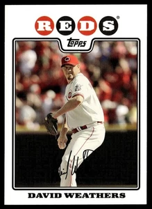 2008 Topps Dave Weathers Cincinnati Reds #315 - Picture 1 of 2