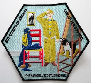 Circle Ten Council 2013 National Boy Scout Jamboree 6" Center Patch - Picture 1 of 1