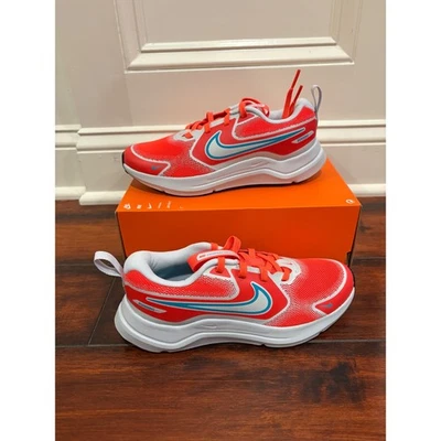 Nuevo Nike Niños Zapatos para Correr Rojo Blanco Verde azulado Talla 6.5Y HM4402 600 Foto 1 de 4