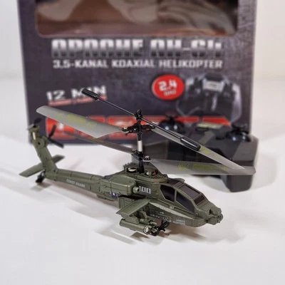 Amewi 25350 Apache AH 64 Rc Hubschrauber Helikopter RTF Militär Heli 3,5-Kanal - Bild 1 von 4