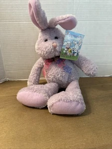 Gund Heads and Tales light purple plush bunny rabbit 16" - Picture 1 of 7