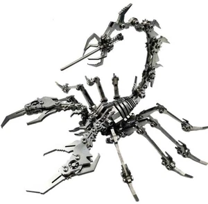 Silver King Scorpion Metal Model Kit Steampunk 3D Puzzle – DIY Collectible Gift - Picture 1 of 9