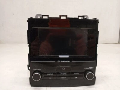2017-2018 Subaru Impreza Radio Receiver w/o navigation (2.0L) ID 86201FL60A OEM - Image 1 of 4