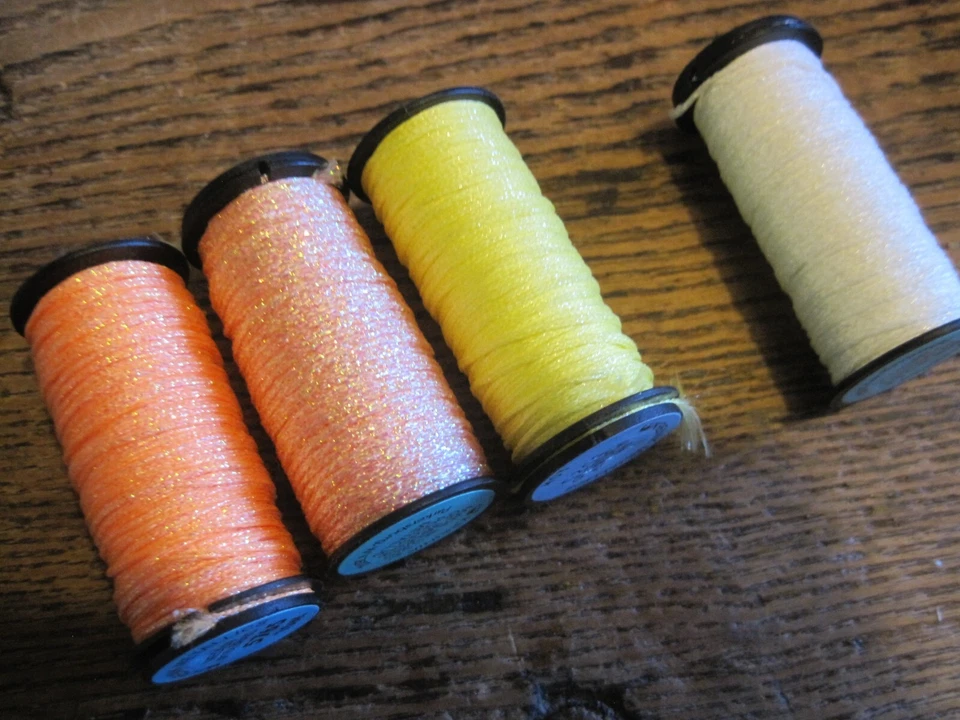 NEW Kreinik Needlepoint Fibers Threads Lot of 4 Metallic Braid Filament - Image 1 of 1