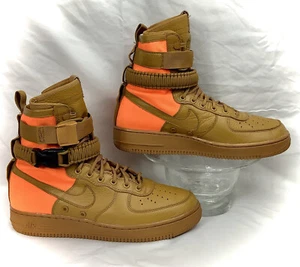 rare NIKE AIR FORCE SF AF1 QS Special Field Desert Ochre 903270 778 44 men 10 - Picture 1 of 12