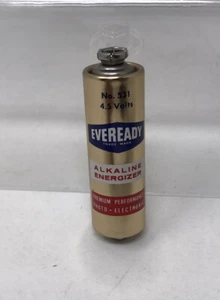 Vintage Eveready Akku #531 4,5 Volt/goldfarben/kostenloser Versand - Bild 1 von 10