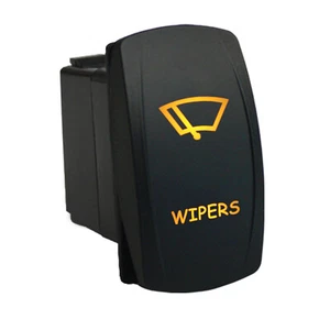 WIPERS 6M47O Marine Rocker Switch 12V 20A dual LED amber waterproof marine of... - Imagen 1 de 1