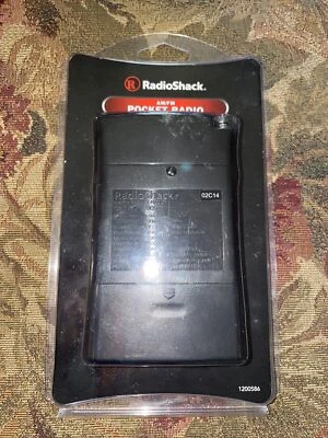 Vintage Radio Shack Portavision pocket radio AM/FM vhf tv sound in original box! - Image 1 of 3