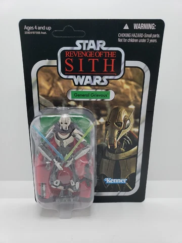 Star Wars The Vintage Collection General Grievous Figure VC17 Unpunched MOC 2010 Cover