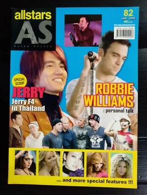 2006 Robbie Williams F4 Christina Aguilera Gwen Stefani Backstreet Boys MEGARARE - Image 1 of 4