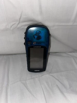 Garmin eTrex Legend Blue Handheld LCD Display Hiking GPS Navigator Tested! - Image 1 of 3