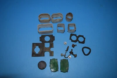 1963 1964 OEM PONTIAC BONNEVILLE CATALINA GAUGE LIGHT DUCTS & LENSES - Image 1 of 4