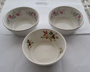 Vintage Myott Pin Dish Bowl Jam Dish X 3 - Picture 1 of 7
