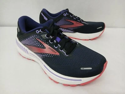 Zapatos para correr Brooks Adrenaline GTS 22 para mujer 1203531B080 negros morados talla 8 Foto 1 de 4