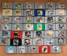 U PICK Nintendo N64 Game Cartridges Pokemon Super Mario 64 Kirby 007 Smash Bros.