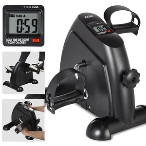 Mini Exercise Bike Pedal Exerciser Under Desk Medical Leg & Arm Rehab Trainer - Picture 1 of 11