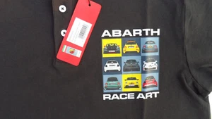 Abarth original Lizenz Polohemd Premium Qualität Poloshirt NEU Größe MEDIUM - Bild 1 von 15