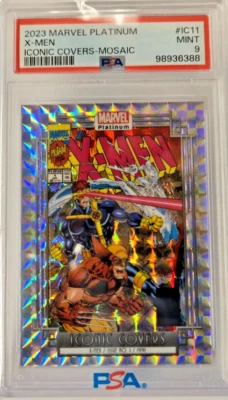 2023 Marvel Platinum X-MEN Issue No. 1 Iconic Covers Mosaic SSP PSA 9 POP4 🔥 - Image 1 of 2