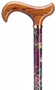 LAVENDEL BLUMEN DAMEN WANDERSTOCK - DAMEN DERBY GRIFF STOCK - Bild 1 von 1