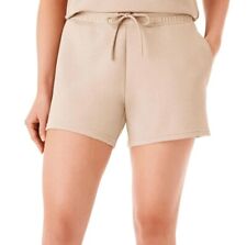 Member's Mark Ladies Soft Stretch Cotton Casual Lounge Short Washed Stone XL 