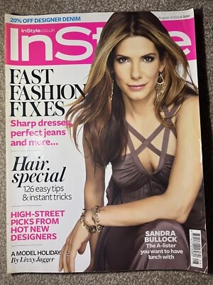 InStyle Magazine SANDRA BULLOCK August 2009 Fashion Women’s PIXIE LOTT - Image 1 of 2