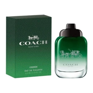 COACH GREEN NEW YORK MEN .15 OZ EAU DE TOILETTE SPLASH MINI NEW COLOGNE 4.5ML - Picture 1 of 1