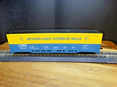Bachmann HO Scale 51' Netherlands LUNX 70254 Model Railroad 6-Door Box Car - Image 1 of 4