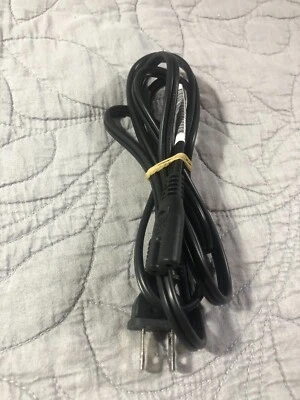 Linetek 125V-7A Figure 8 AC Power Cord E70782 LS-7h (5ft) - Black - Image 1 of 3