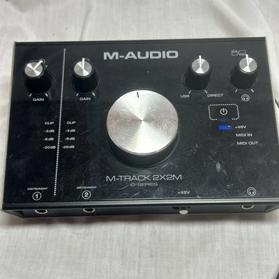 M-Audio M-Track 2X2M C-Series Audio Interface USB-C MIDI - Image 1 of 4
