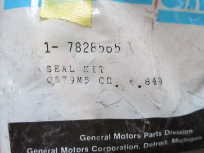 NOS GM 76-79 Oldsmobile 79-84 雪佛兰 P-2 P-3 转向齿轮密封套件 # 7828565 — 第 1/3 张图片