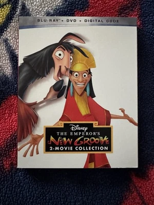 The Emperor's New Groove ~ 2-Movie Collection (Blu-ray / DVD) + OOP Slipcover Foto 1 de 4