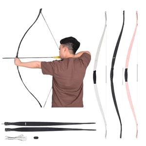 Nika ET-16 Assyrian Carbon Traditional Bow Takedown Archery Shoot Hunting Target - Picture 1 of 19