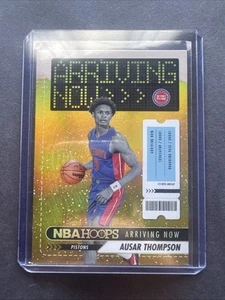 2023-24 NBA Hoops - Arriving Now Ausar Thompson #21 Holo (RC) - Picture 1 of 2