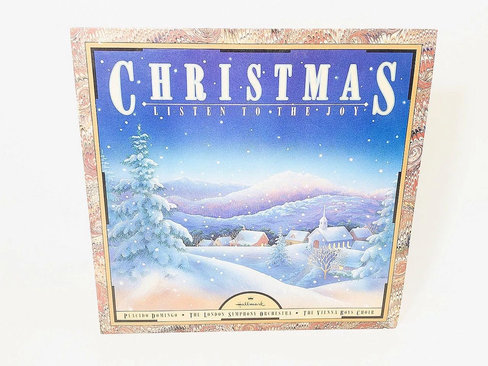 Hallmark Christmas Listen To The Joy 1986 Vinyl LP - Placido Domingo, EX, GR8 Foto 1 de 4