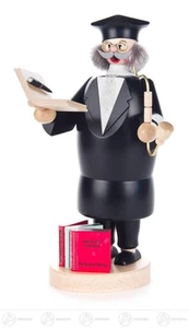 Smoking Man Lawyer Bxhxt 10 Cmx22cmx13 CM New Ore Mountains Smoke Figure - Picture 1 of 1