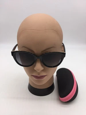 Gafas de sol Chanel para mujer de moda con montura negra 54-19-143 lentes azules Foto 1 de 4