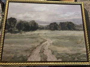 Bauernhaus Land Szene Kunst Bernstein Sterling - Bild 1 von 6