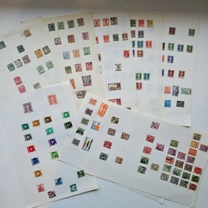 Briefmarken Indien auf 8 Seiten - ab QV - Bild 1 von 9