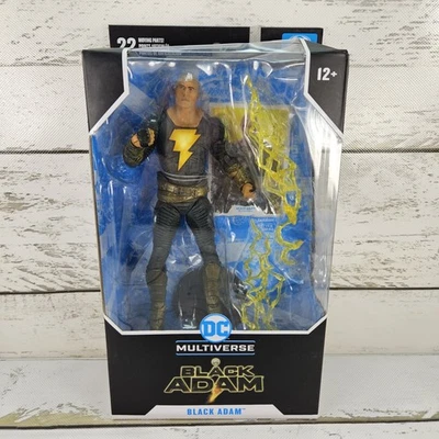 McFarlane DC Multiverse Black Adam Película Black Adam 2022 7" Figura Caja Dañada Foto 1 de 4