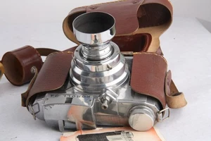 Cámara vintage Bencini Koroll 24 con estuche, capó, instrucciones FUNCIONAMIENTO, 120 rollos - Imagen 1 de 14