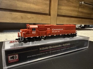 Atlas N Scale Canadian Pacific CP SD60 6257 DCC ESU Loksound - Picture 1 of 2